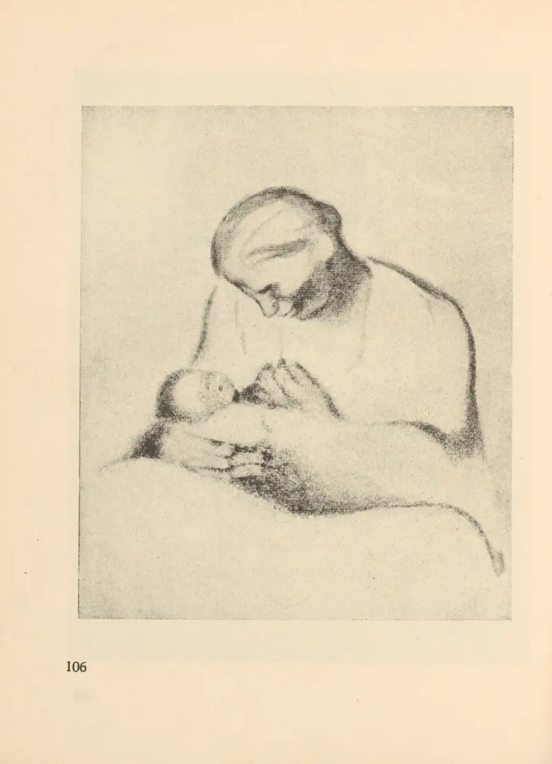 Kvinnor och barn, 1925 – nr 4 av Käthe Kollwitz