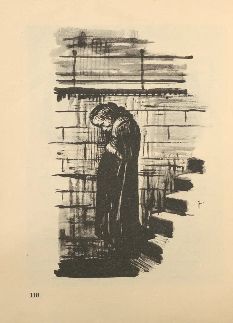Kvinnor och barn, 1925 – nr 5 av Käthe Kollwitz