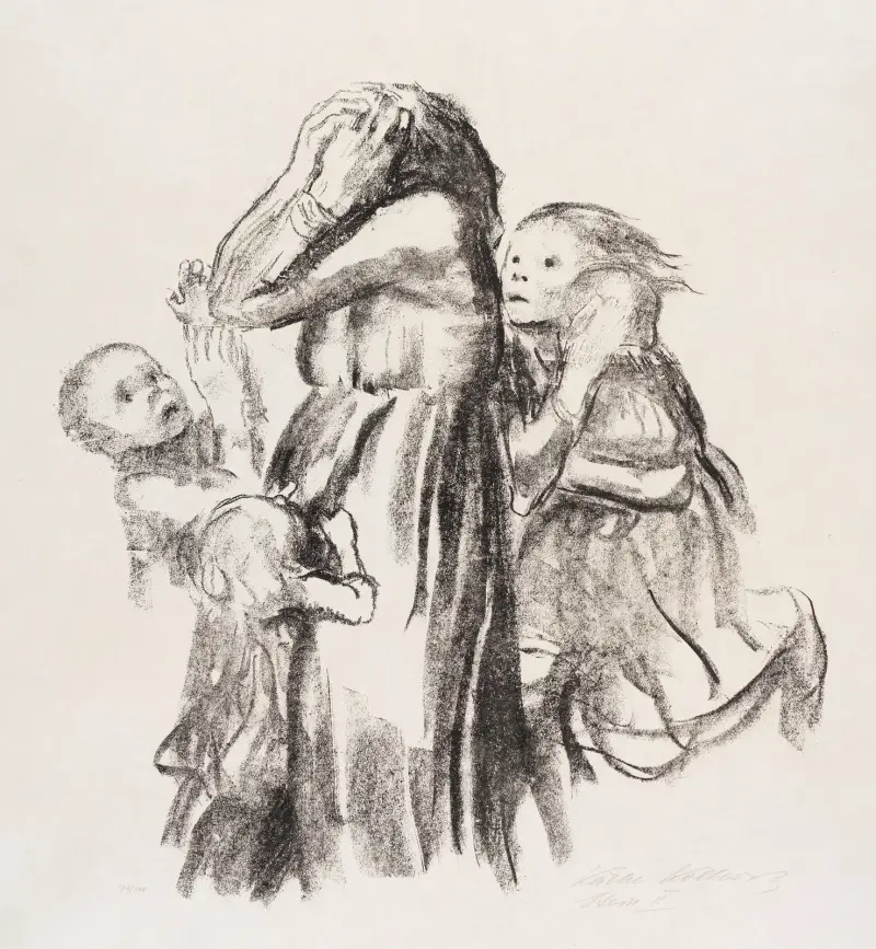 Polegli, 1920 – Nr. 2, Käthe Kollwitz