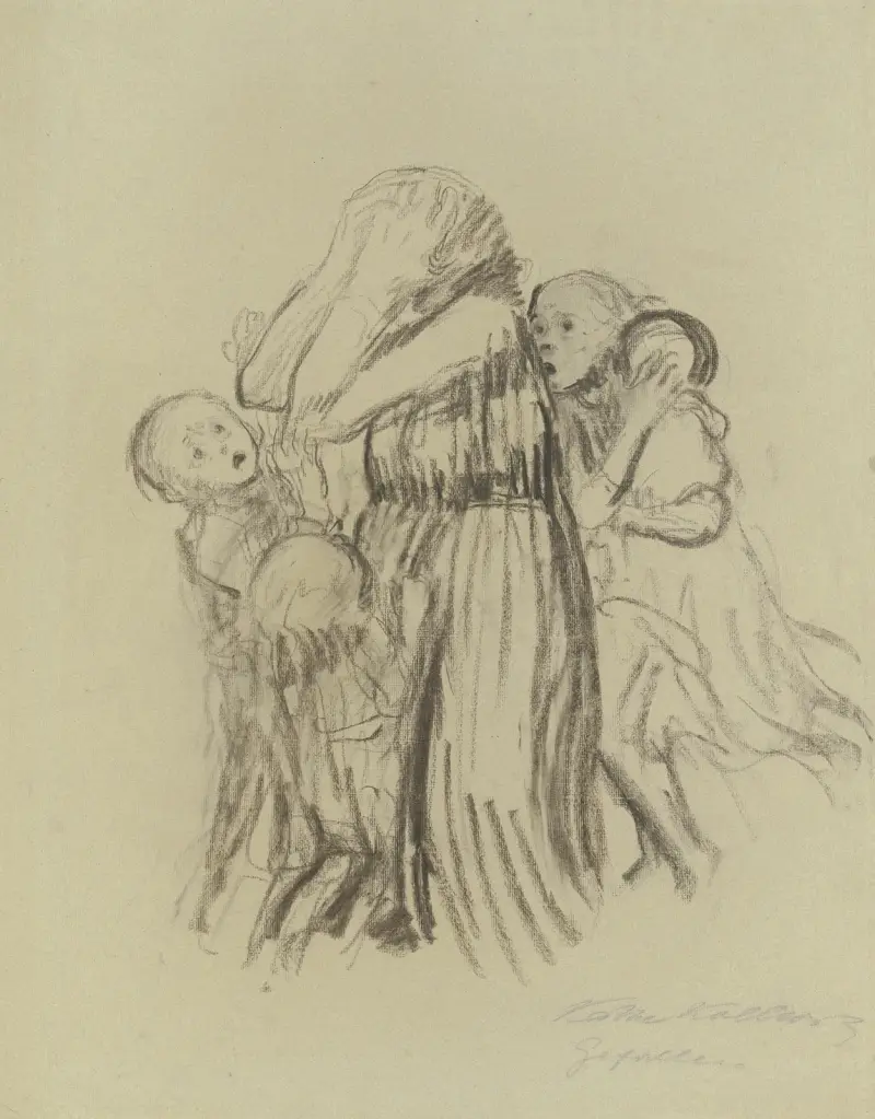 Gefallen, 1920 – nr 1 av Käthe Kollwitz