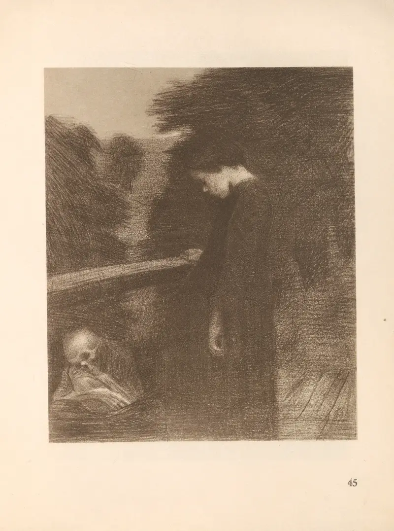 Gretchen, 1925 – nr 1 av Käthe Kollwitz