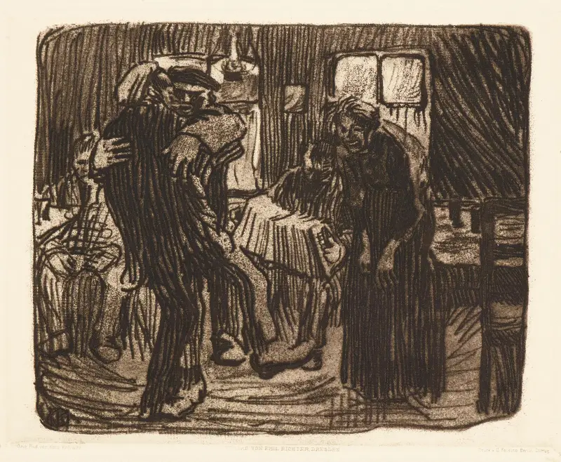 Hamburská hospoda, Käthe Kollwitz