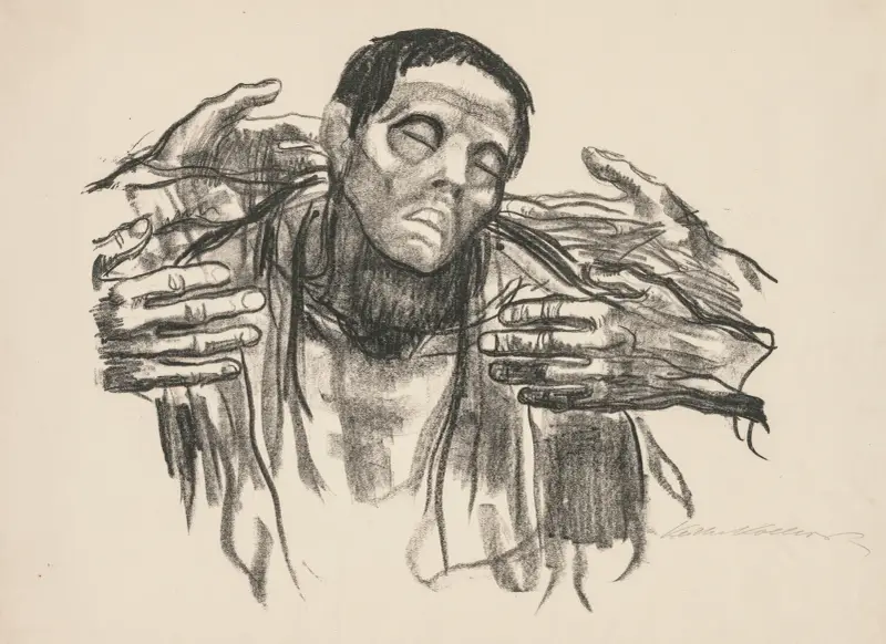 Help Russia av Käthe Kollwitz