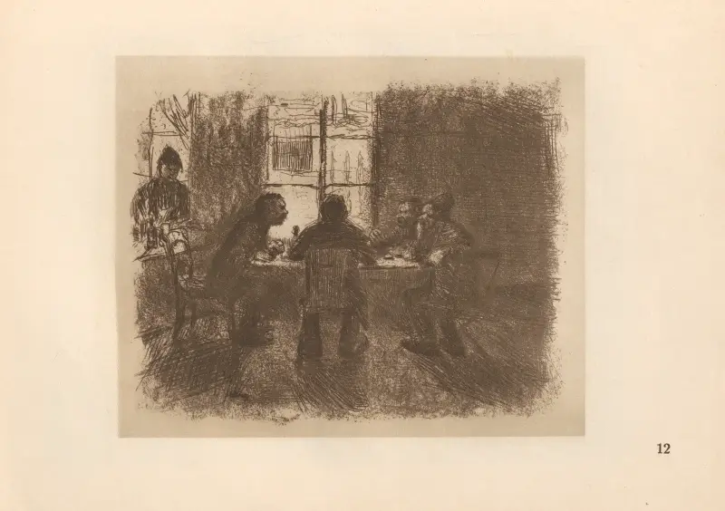 Knajpa, 1925 – Nr. 3, Käthe Kollwitz