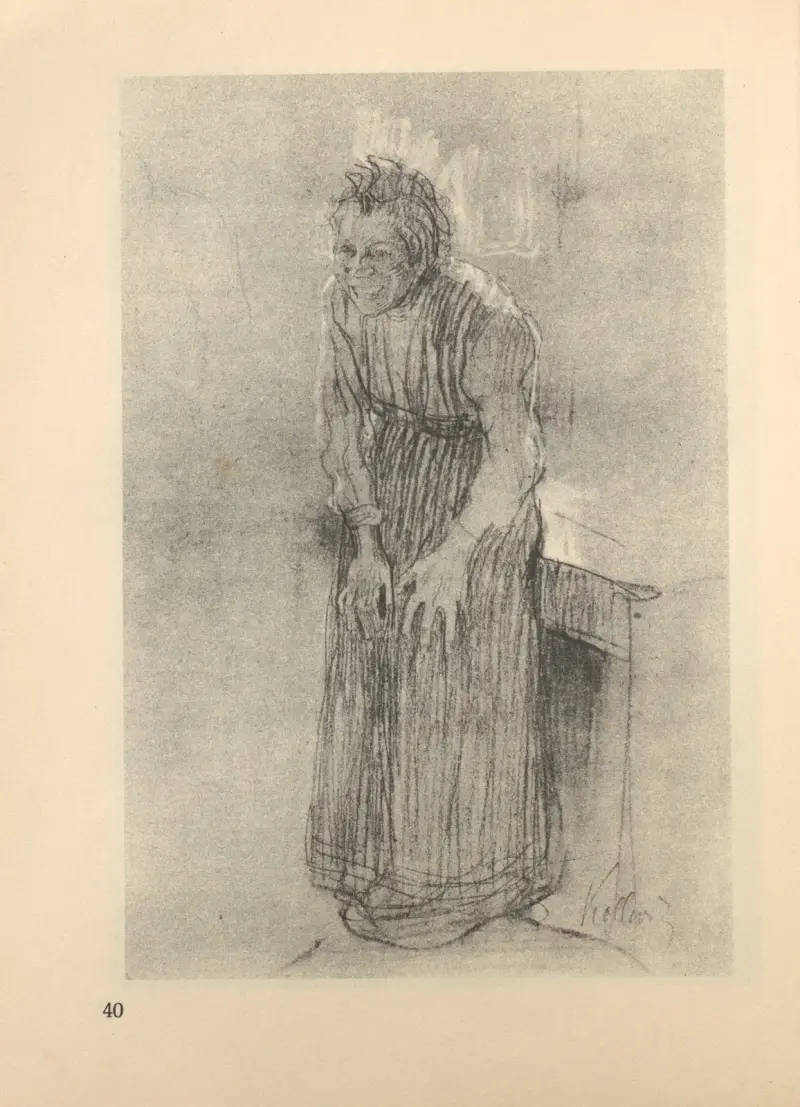 Kneipe, 1925 – Nr. 1, Käthe Kollwitz