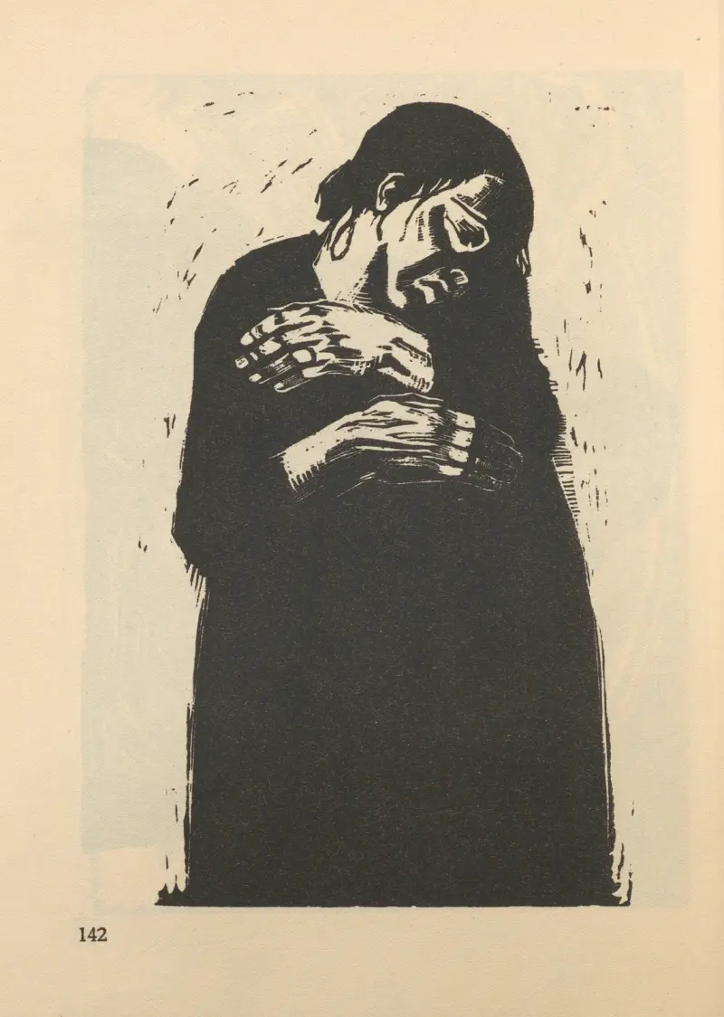 Wojna, 1925 – Nr. 13, Käthe Kollwitz