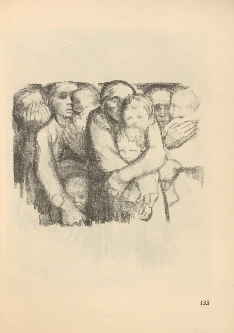Wojna, 1925 – Nr. 14, Käthe Kollwitz