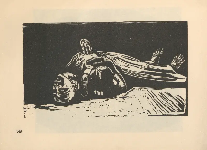 Krieg, 1925 – nr 3 av Käthe Kollwitz