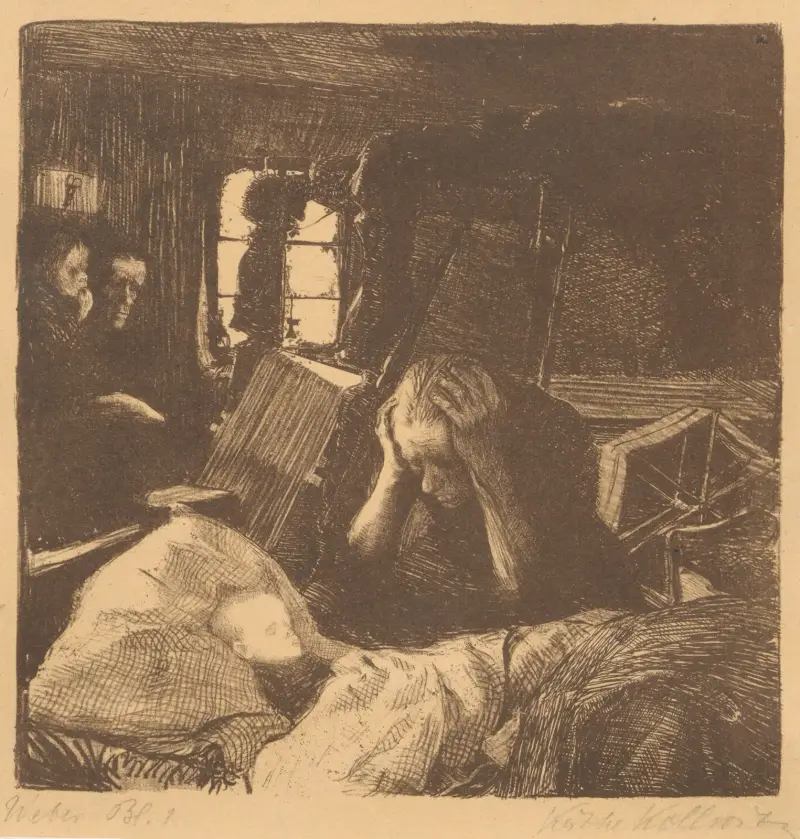 Nędza; Nieszczęście, Käthe Kollwitz