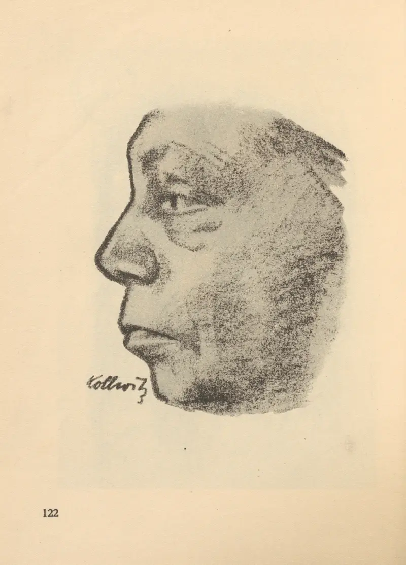 Autoportret, 1925 – nr 15, Käthe Kollwitz