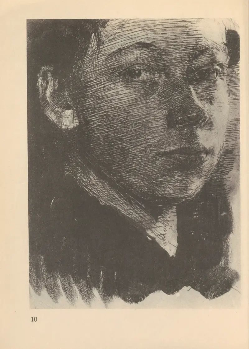 Autoportret, 1925 – Nr. 17, Käthe Kollwitz