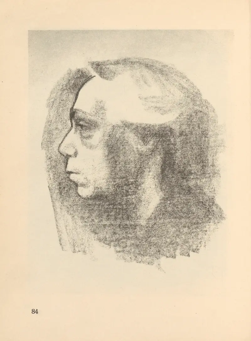 Selbstbildnis, 1925 – nr 5 av Käthe Kollwitz