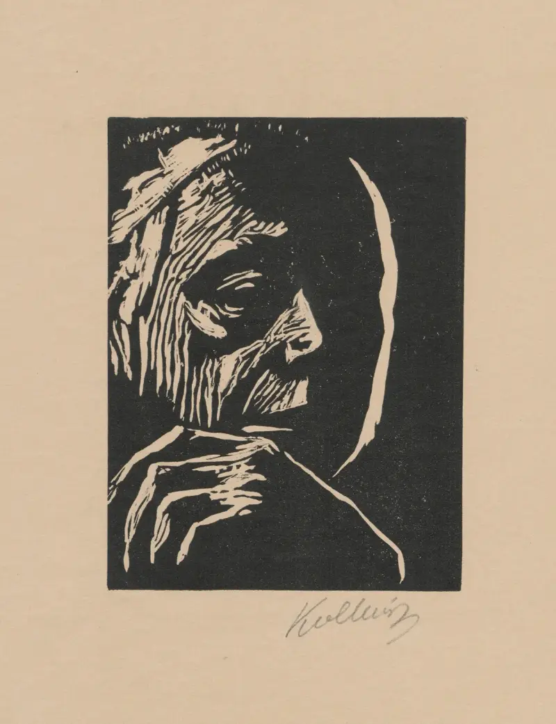 Self-portrait, 1922 av Käthe Kollwitz