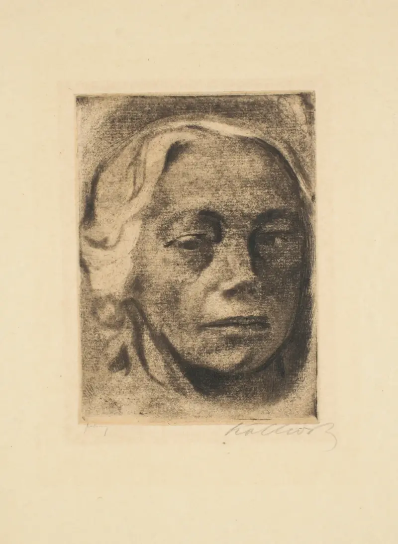 Self Portrait, 1912 av Käthe Kollwitz