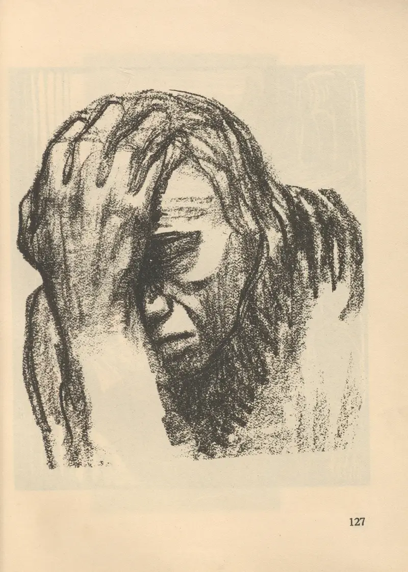 Studie, 1925 – č. 1 – č. 1, Käthe Kollwitz