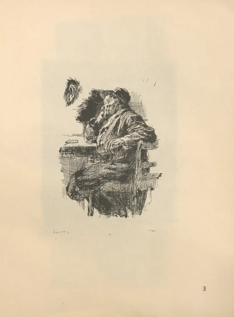 Studie, 1925 – č. 2 – č. 1, Käthe Kollwitz