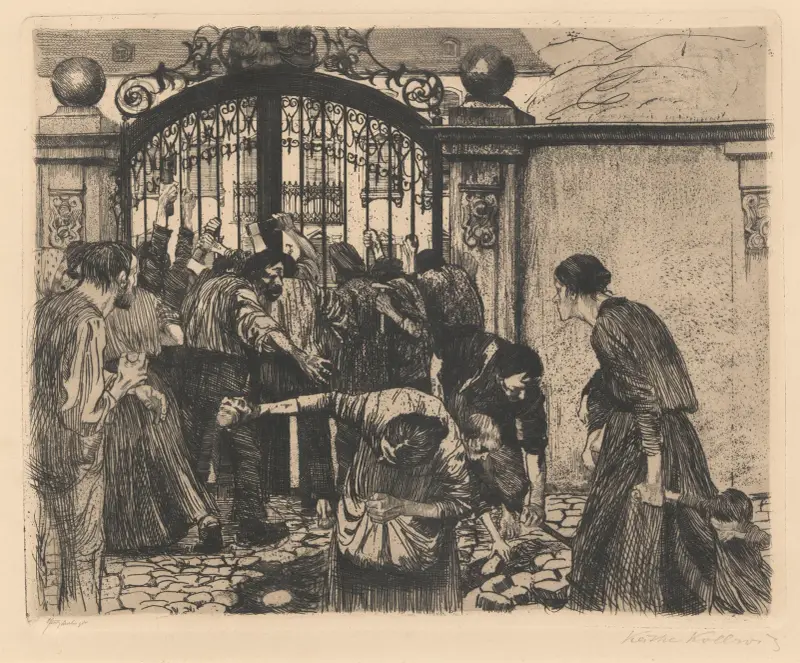 Sturm von Käthe Kollwitz