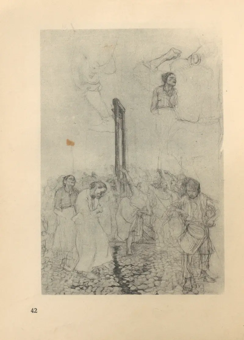 Taniec wokół gilotyny, 1925 – nr 2, Käthe Kollwitz