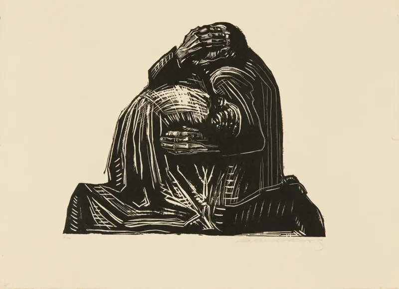 Rodiče (Die Eltern), Käthe Kollwitz
