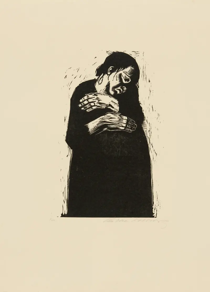 The Widow I (Die Witwe I) av Käthe Kollwitz