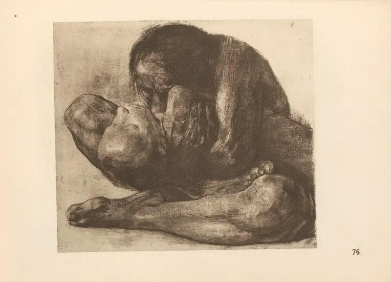 Martwe dziecko, Käthe Kollwitz