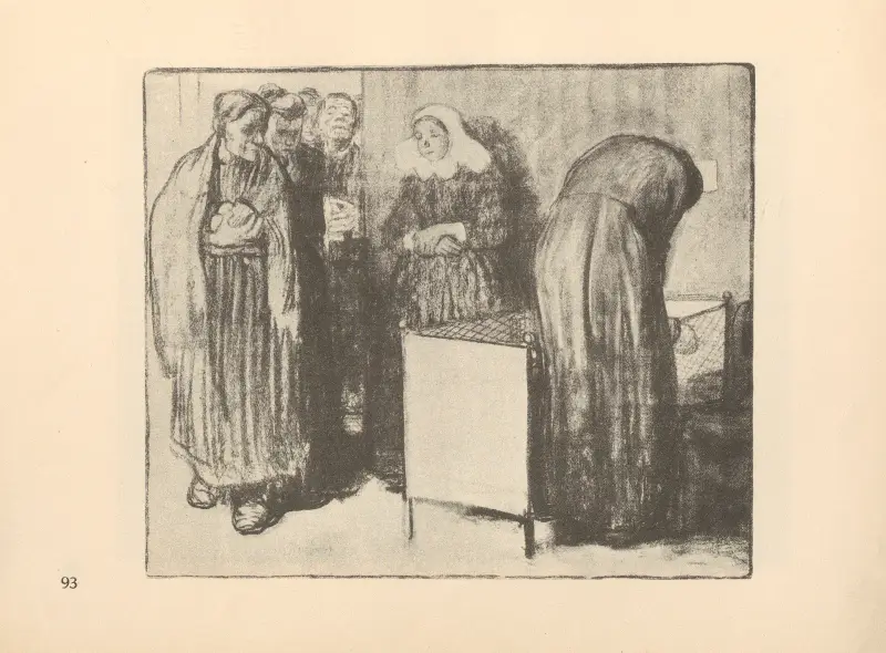 Teckningar för Simplicissimus, 1925 – nr 2 av Käthe Kollwitz