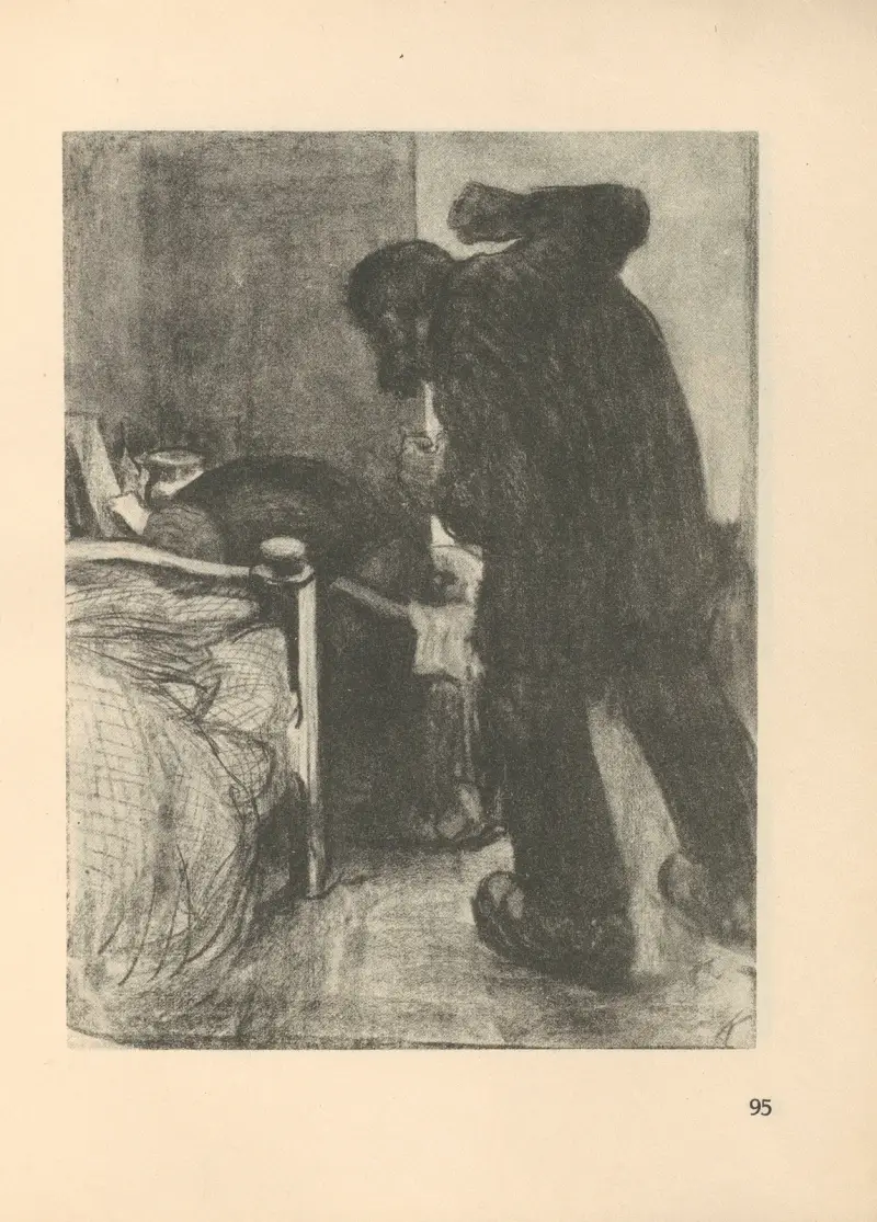 Teckningar för Simplicissimus, 1925 – nr 6 av Käthe Kollwitz
