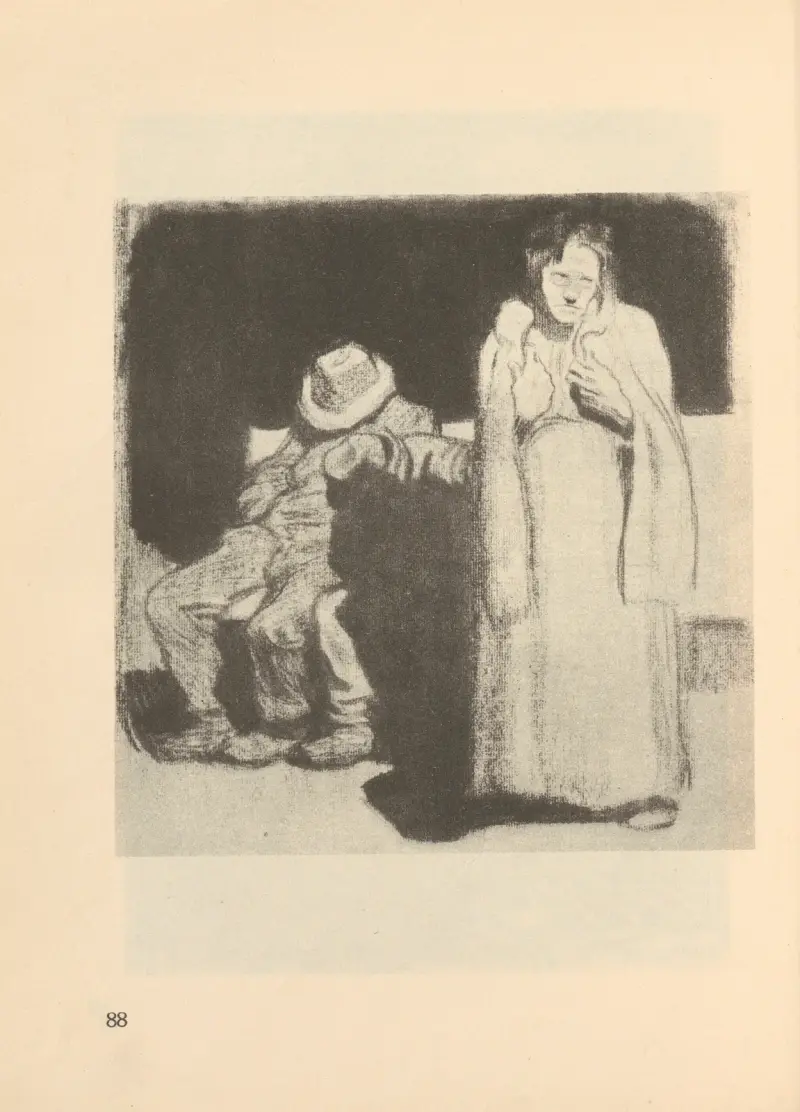 Zeichnungen für den Simplizissimus, 1925 – Nr. 7 von Käthe Kollwitz