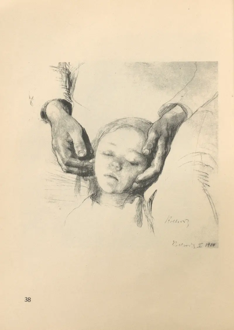 Zertretene, 1925 – nr 2, Käthe Kollwitz
