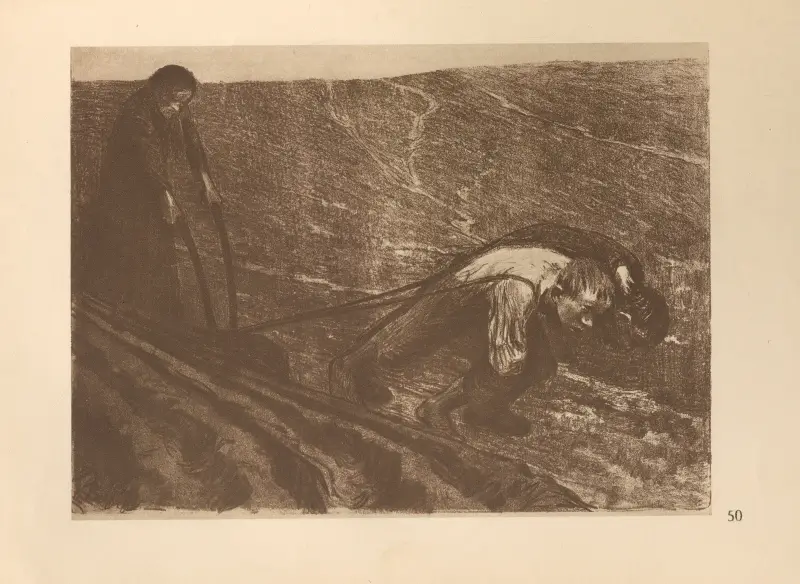 Tillhörande ”Bondekriget”, 1925 – nr 9 av Käthe Kollwitz