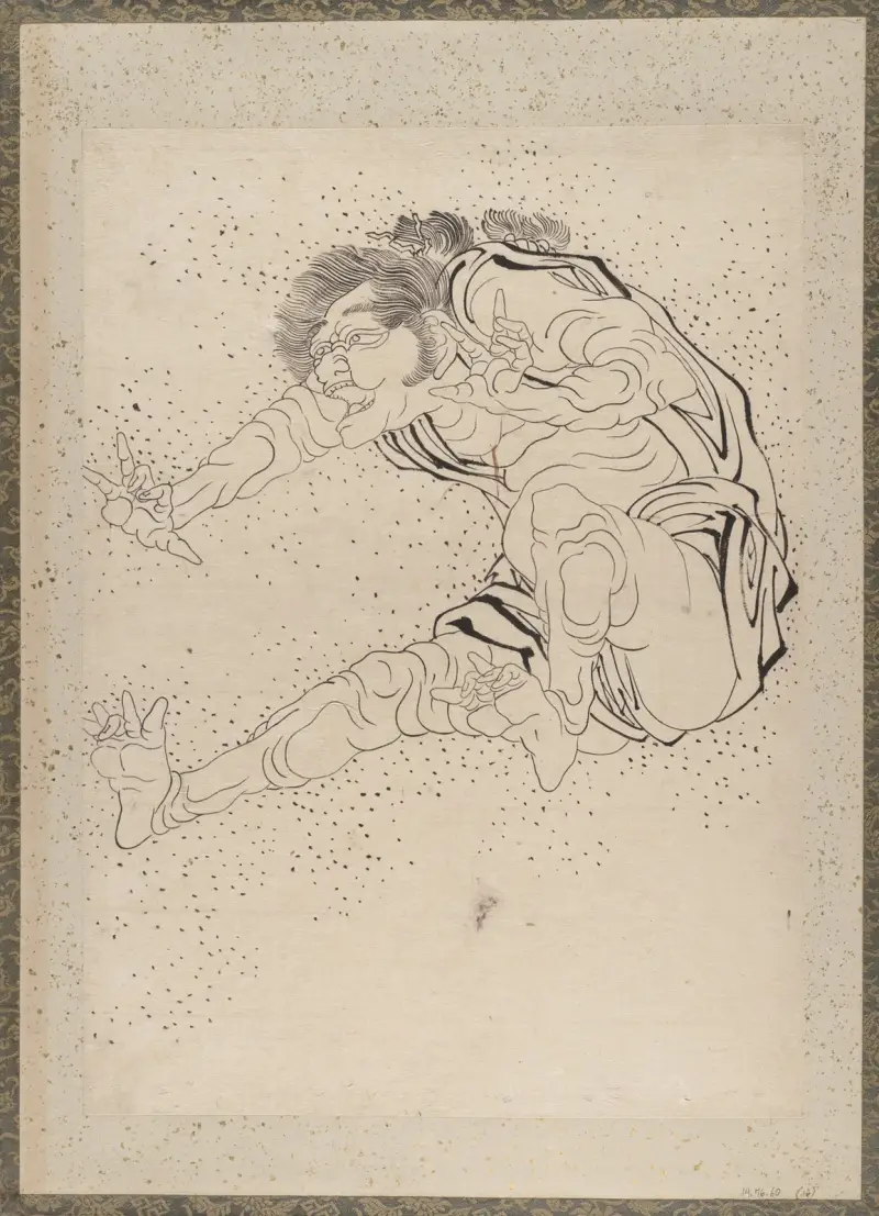 Skizzenalbum von Katsushika Hokusai und seinen Schülern, Tafel 16 von Katsushika Hokusai