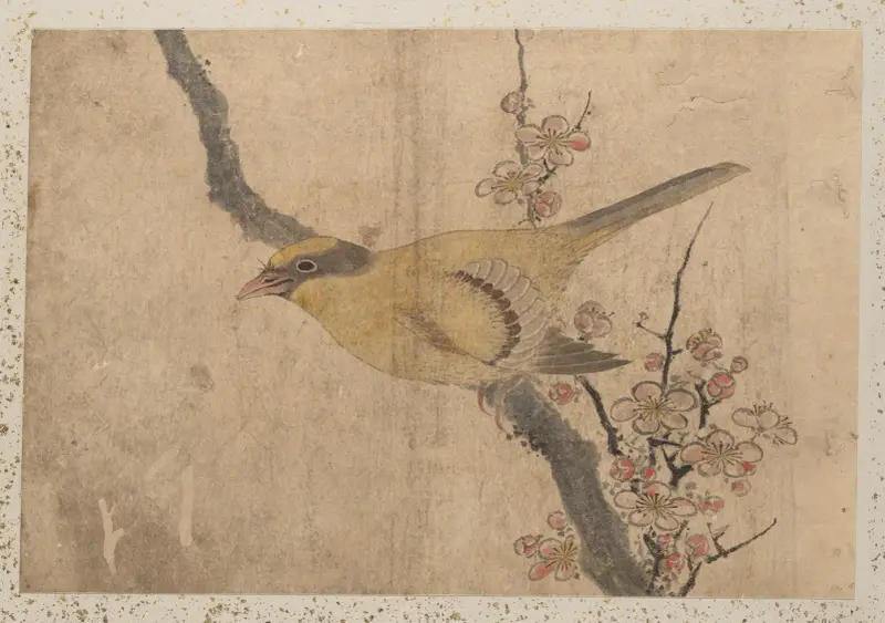 Skissalbum av Katsushika Hokusai och hans lärjungar, plansch 41 av Katsushika Hokusai
