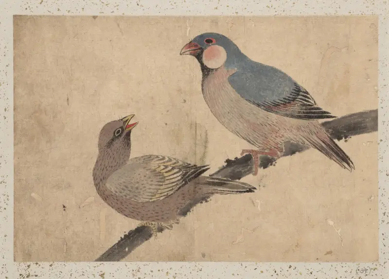 Skizzenalbum von Katsushika Hokusai und seinen Schülern, Taf. 39 von Katsushika Hokusai