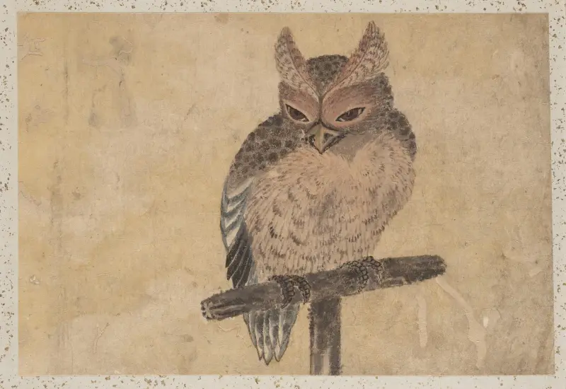 Skissalbum av Katsushika Hokusai och hans lärjungar, plansch 40 av Katsushika Hokusai
