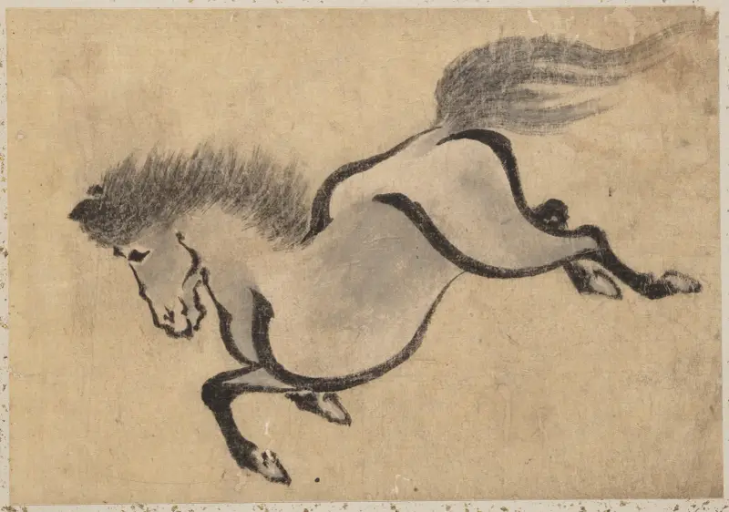 Skizzenalbum von Katsushika Hokusai und seinen Schülern, Tafel 47 von Katsushika Hokusai