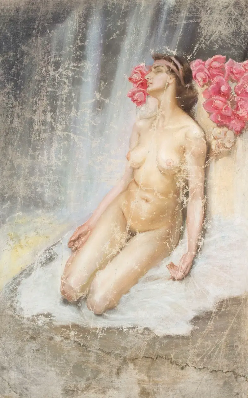 Nude av Kazimierz Stabrowski