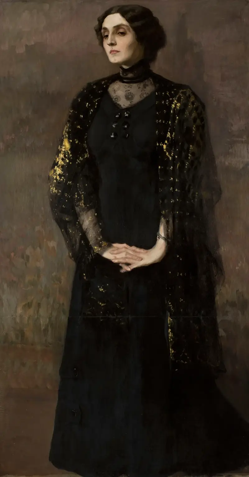 Porträt einer Frau von Kazimierz Stabrowski