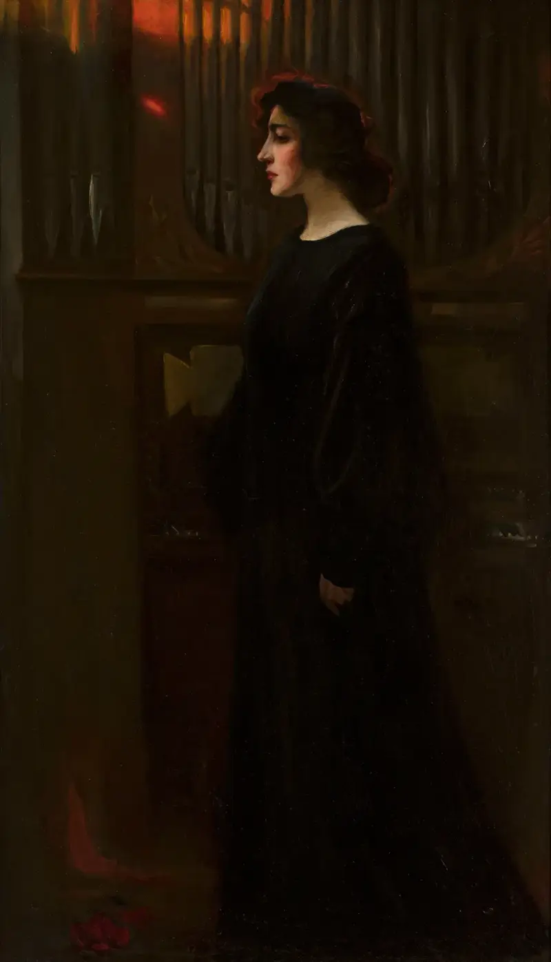 Porträt von Laura Pytlińska von Kazimierz Stabrowski