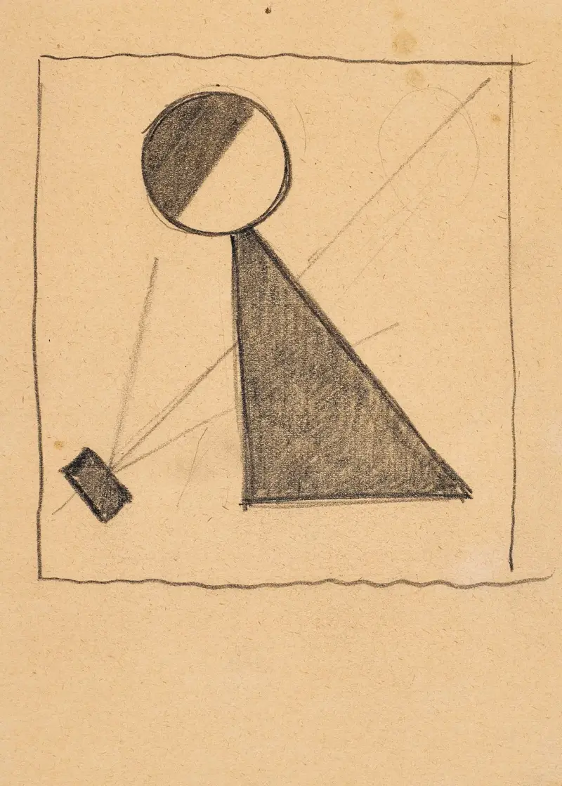 Protomagnetic Construction von Kazimir Malevich