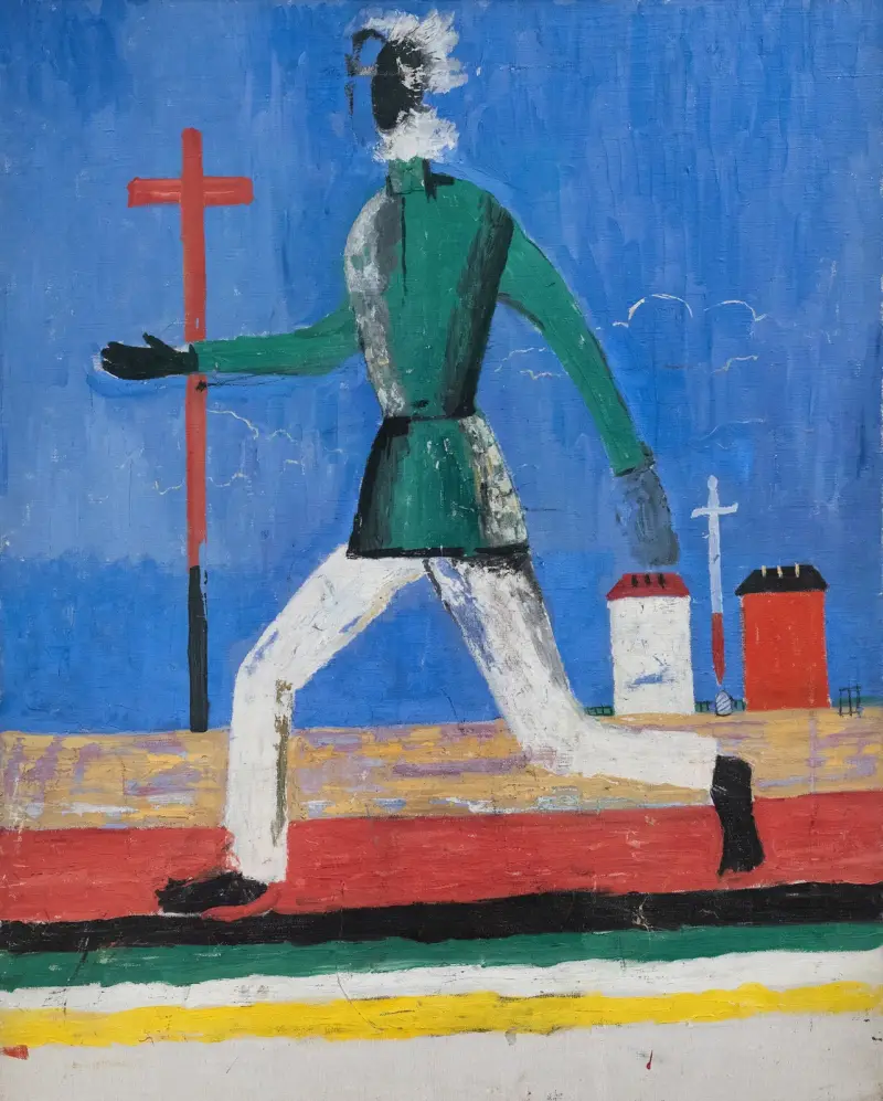Sensation of danger von Kazimir Malevich