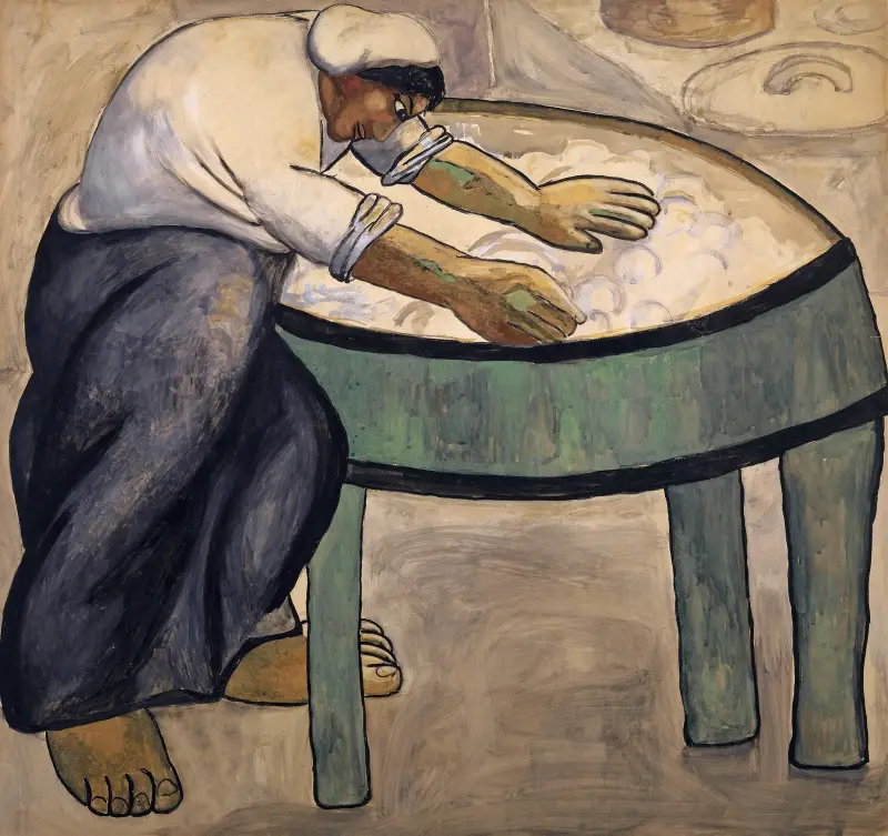 Die Wäscherin von Kazimir Malevich