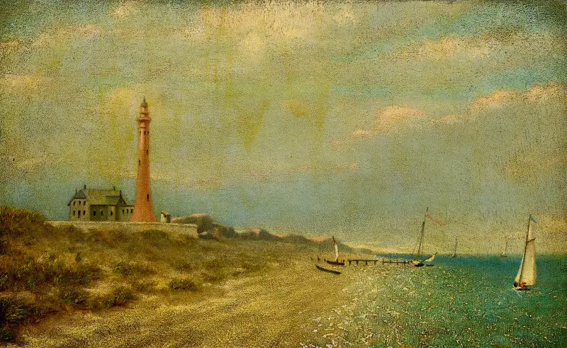 Fyren på Fire Island, Miner Kilbourne Kellogg