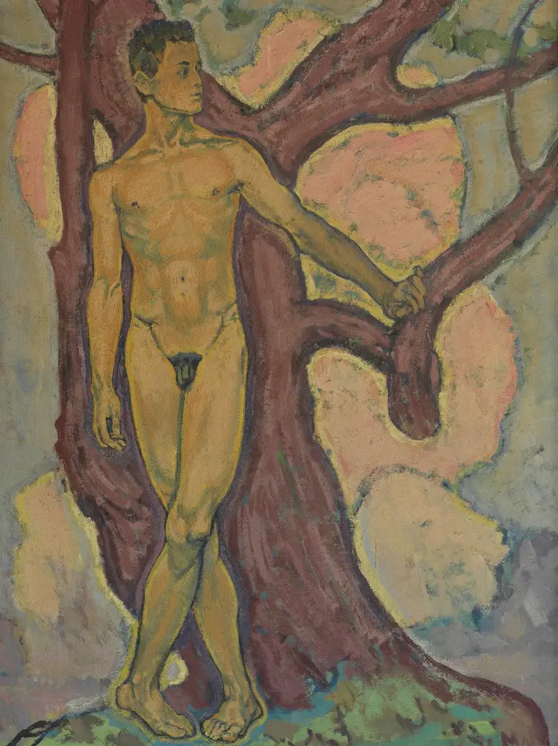 Allegorie Jüngling av Koloman Moser