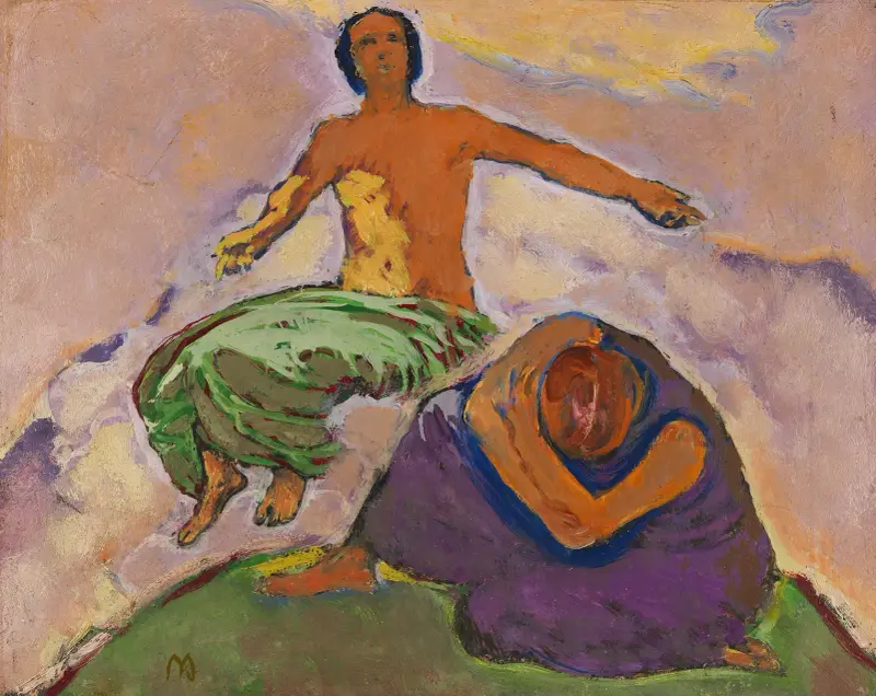 Trauer und Hoffnung av Koloman Moser