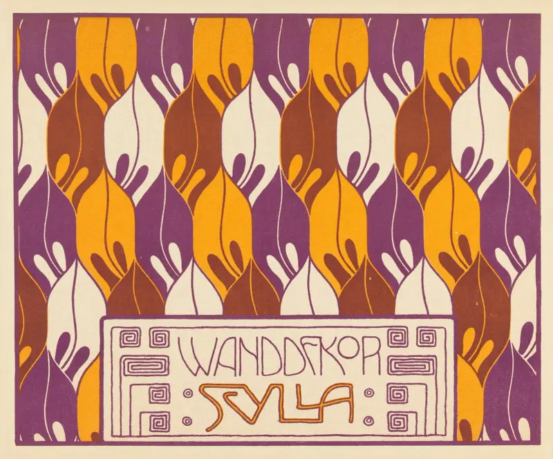 Wanddekor Scylla (Scylla Wall Decoration) av Koloman Moser