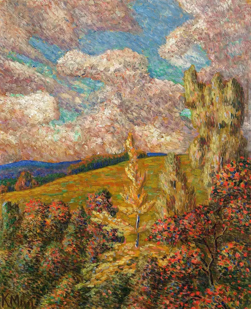 Pejzaż, Konrad Mägi
