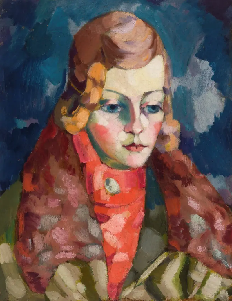 Frauenporträt, 1923 – Nr. 2 von Konrad Mägi