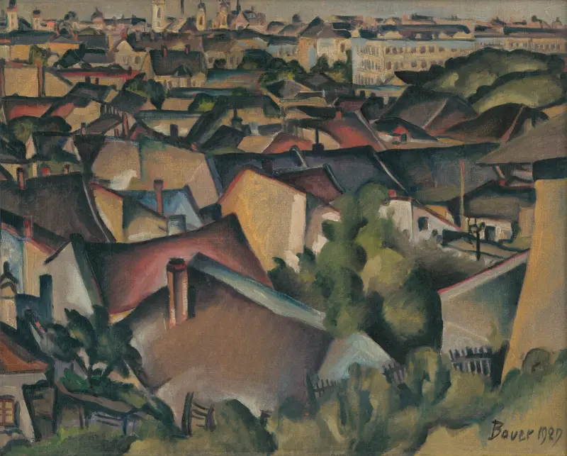 Košice im Frühling von Konštantín Bauer