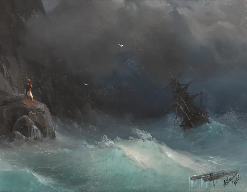 Wolken von Ivan Konstantinovich Aivazovsky