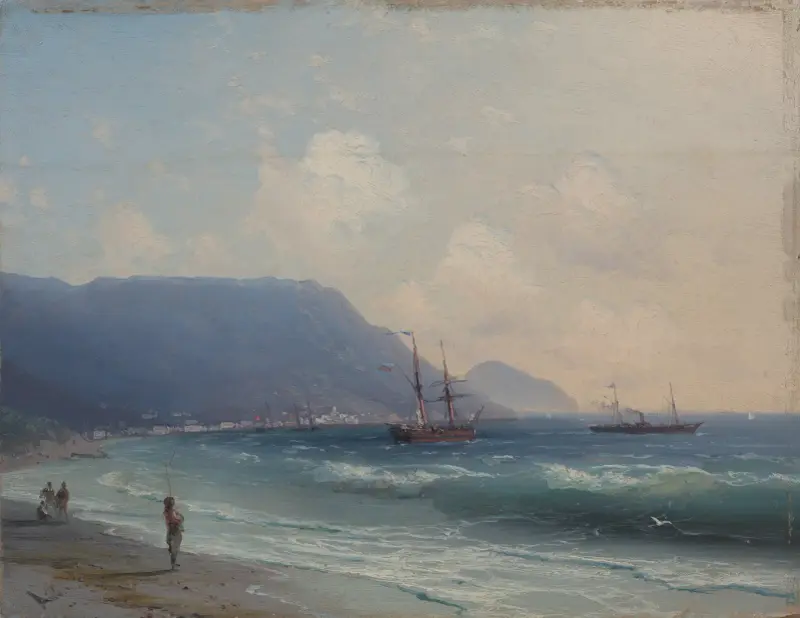 Seascape – nr 1 av Ivan Konstantinovich Aivazovsky